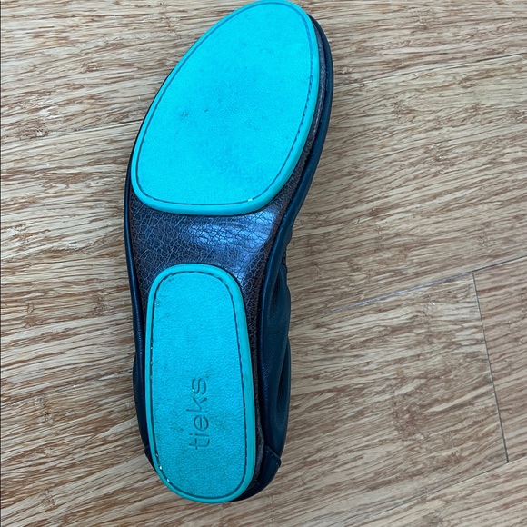 Tieks by Gavrieli-Black Leather Ballet Flats Size 10 - Picture 2 of 4